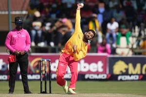 | Photo: AP/Tsvangirayi Mukwazhi : Zimbabwe captain Sikandar Raza